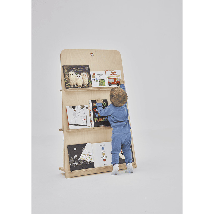 Bibliothèque Montessori Buk en bois 