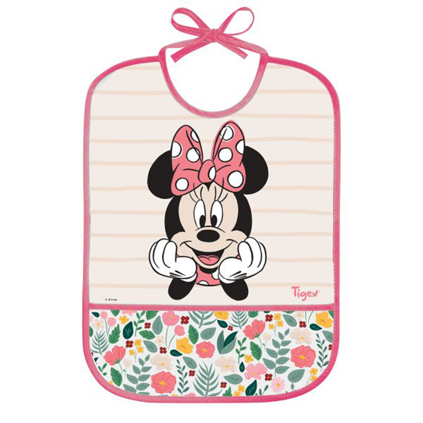 Bavoir imperméable Minnie Disney 