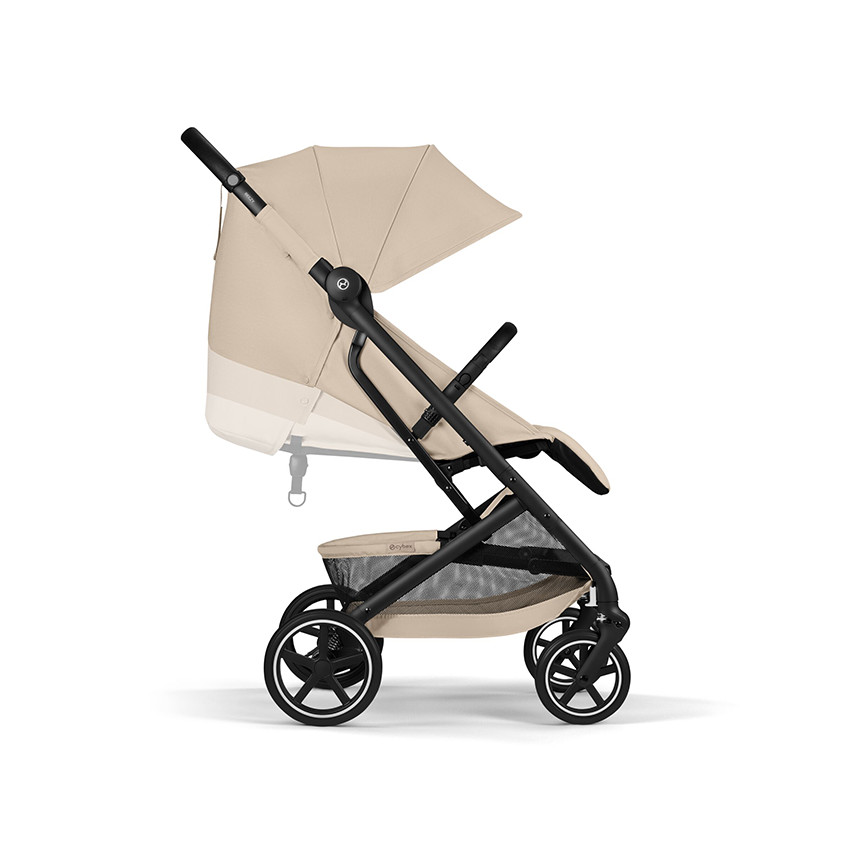 Poussette inclinable Beezy - Almond Beige 