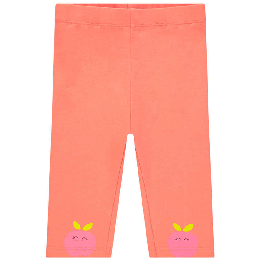 Corsaire en jersey print pommes