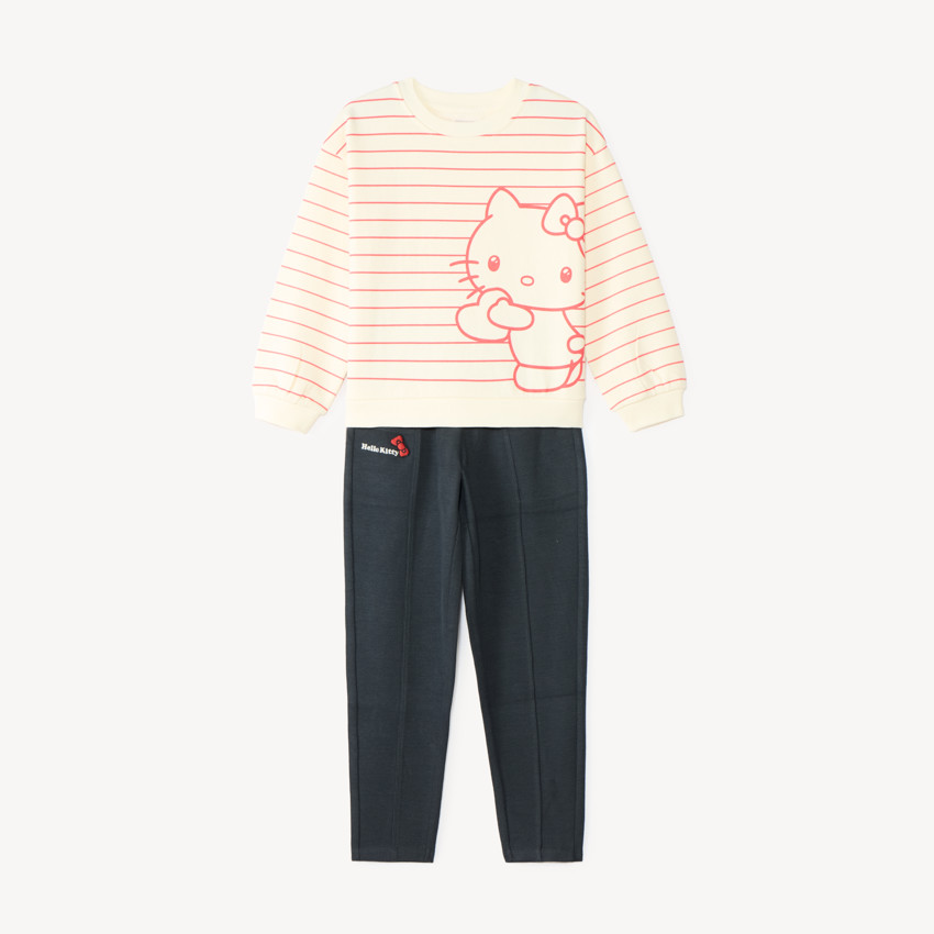 Ensemble de jogging sweat fille print Hello Kitty