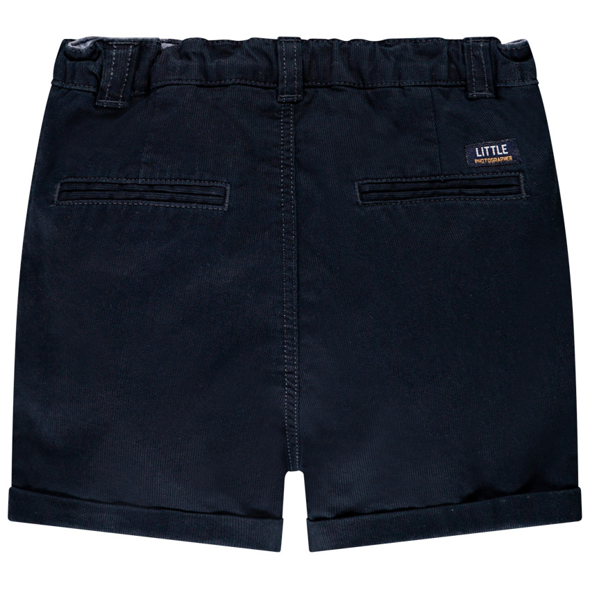 Bermuda effet jean pour bébé garçon 