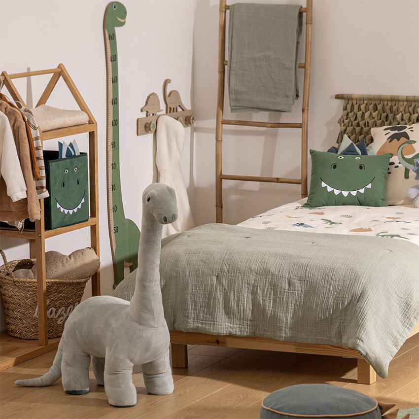 Coussin carré 40 x 40 cm Dinosaure 