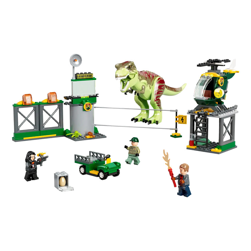 L'évasion du T.rex Jurassic World 