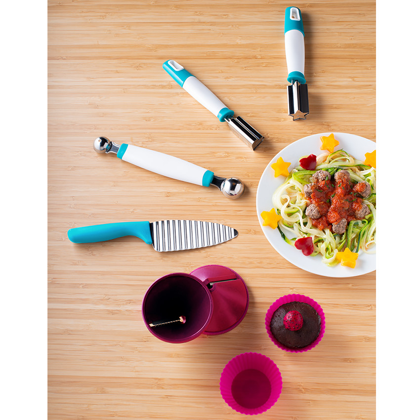 Kit multi découpe Petit Gourmand + livre de recettes 