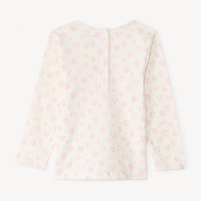 Lot de 4 t-shirts manches longues fantaisie pour bébé fille 