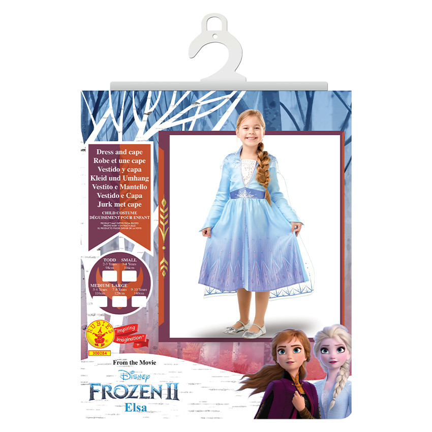 Déguisement Elsa Reine des neiges Taille 7-8 ans Main Déguisement Elsa Reine des neiges Taille 7-8 ans