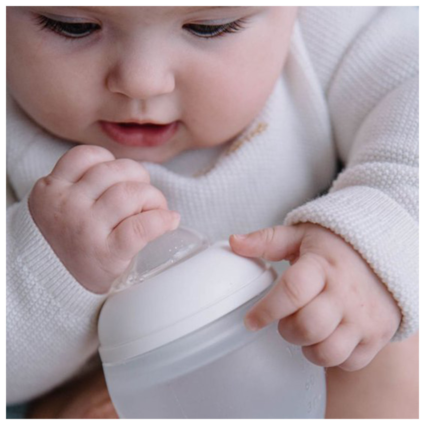 Kit naissance Bestie 1x Biberon 240ml Lila 2x Biberons 150ml Sand-Blush 2x Tétines xs 