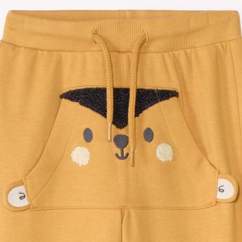 Pantalon de jogging en molleton ludique pour bébé garçon 