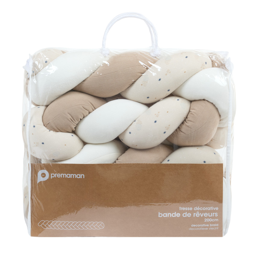 Tresse décorative "Bande de Rêveurs" - Beige 