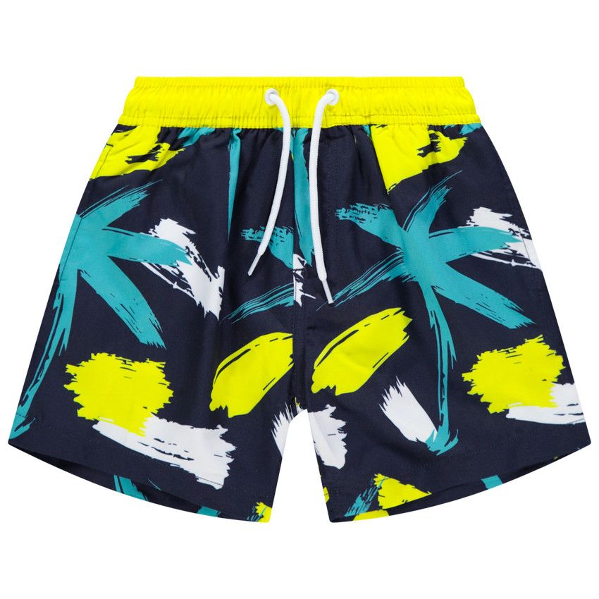 Short de bain imprimé palmiers pour enfant garçon 