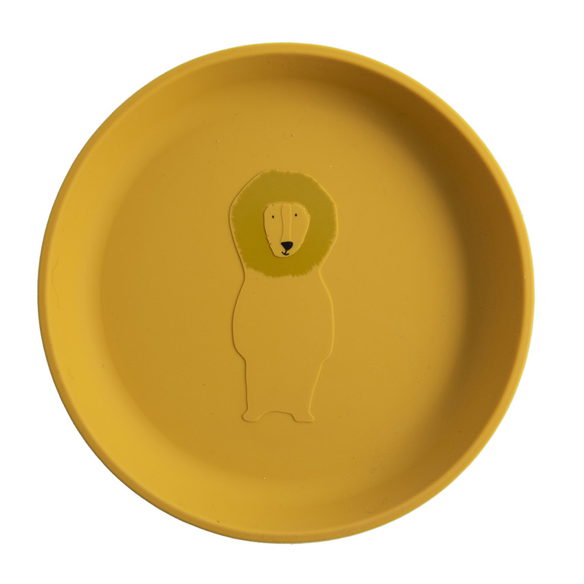 Assiette en silicone - Mr Lion 