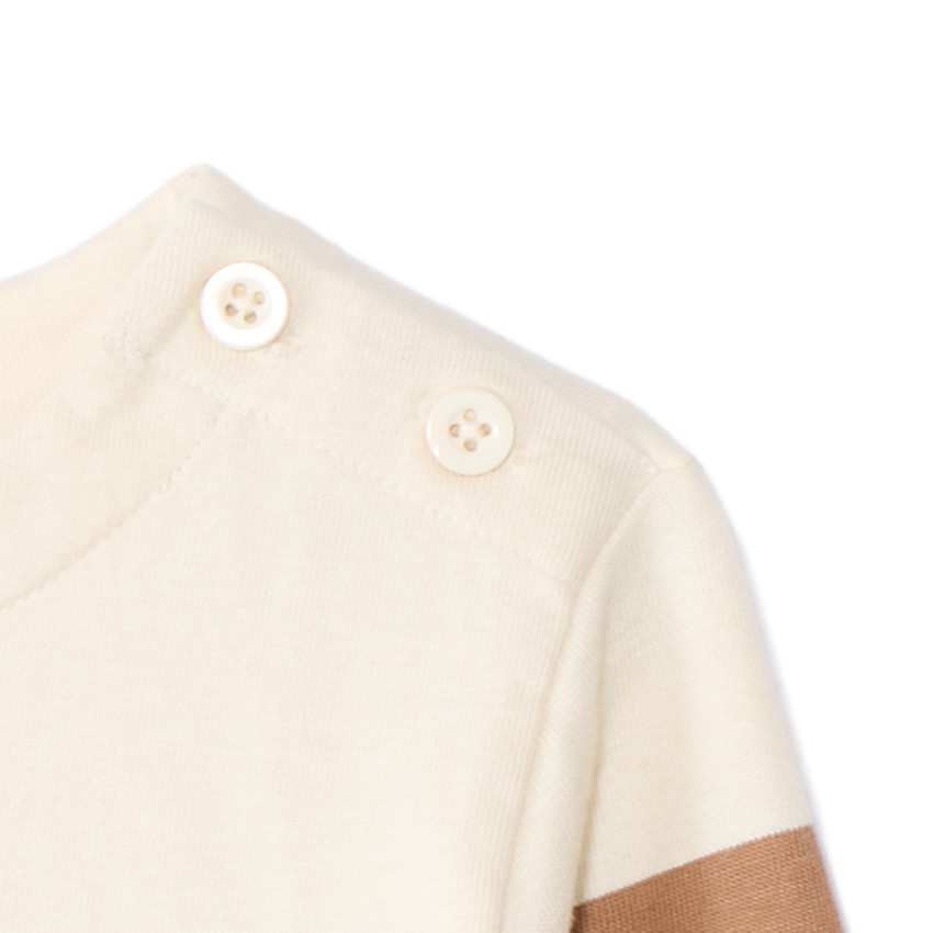 Marinière à grosses rayures pour garçon 