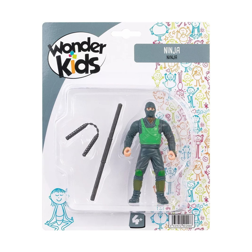 Figurine ninja avec accessoires (modèle aléatoire) 