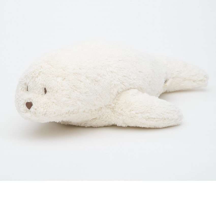 Veilleuse Phoque musicale & sonore The humming Seal 2.0 Bio Blanc Polaire 