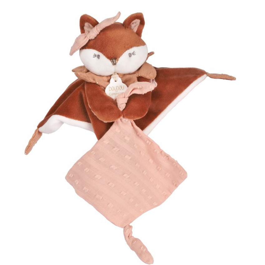 Doudou attache sucette Mina