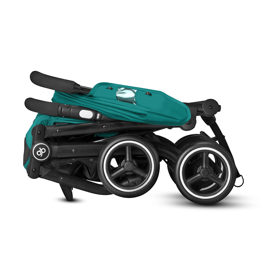 Poussette canne Qbit - Satin Black 