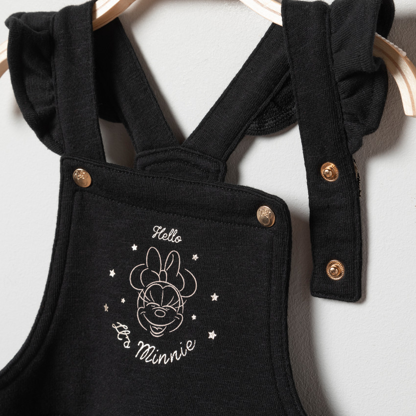 Robe à bretelles print Minnie Disney pour bébé fille 