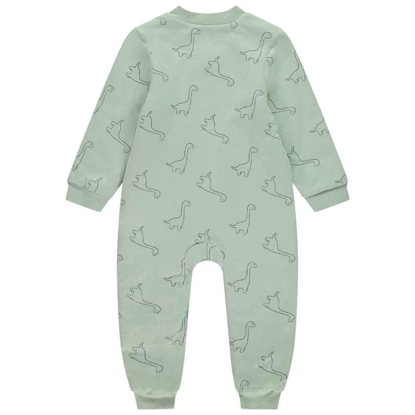 Surpyjama ouatiné et imprimé à zip pour bébé garçon 