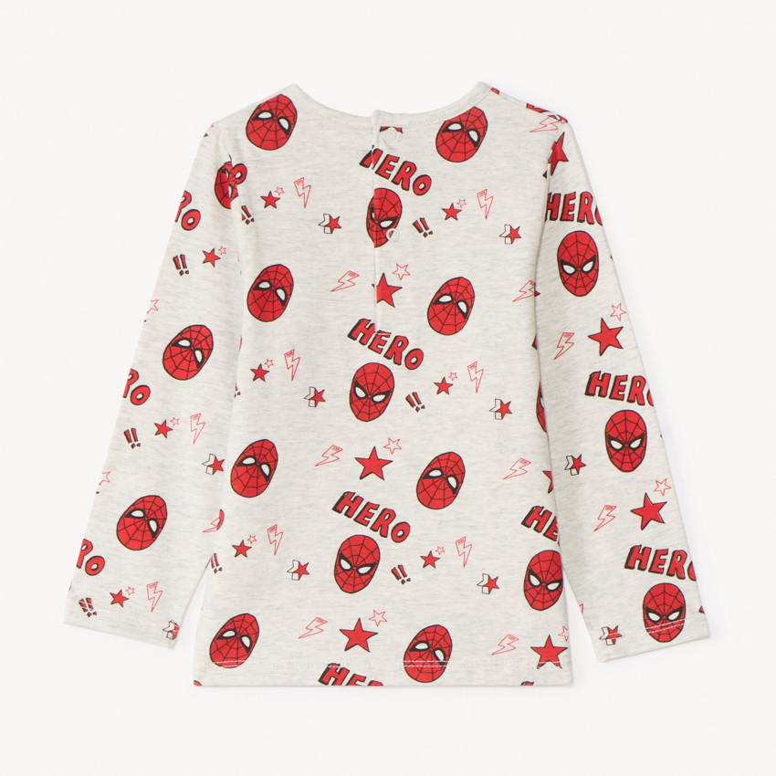 Set pyjama 2 pièces Spiderman Marvel pour bébé garçon avec finitions différentes selon l'âge 