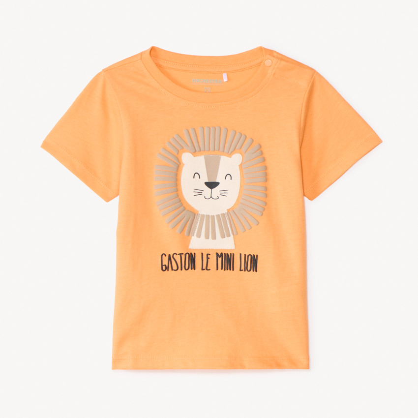 T-shirt manches longues print Lion pour bébé garçon 