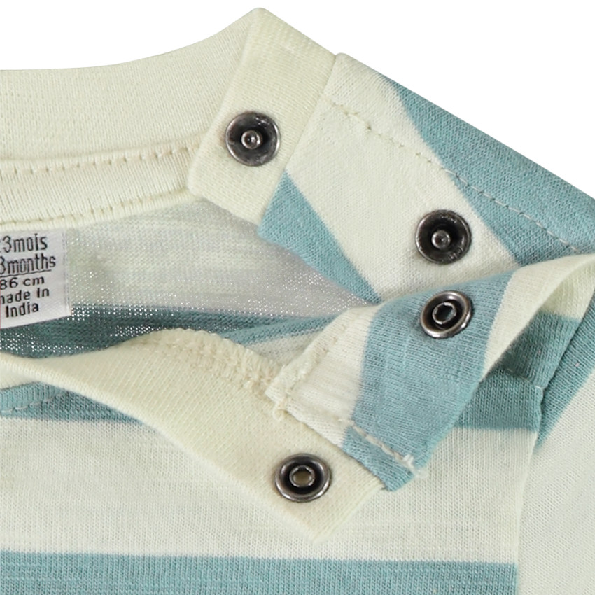 T-shirt à rayures avec print Batman Warner pour bébé garçon 