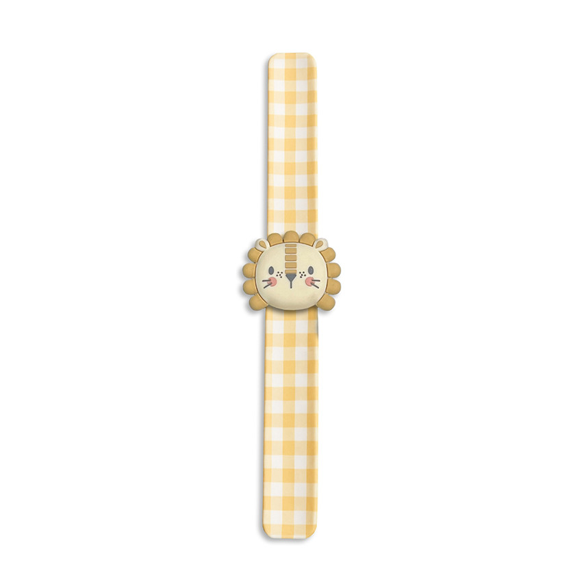 Bracelet lion à la citronnelle anti-moustique