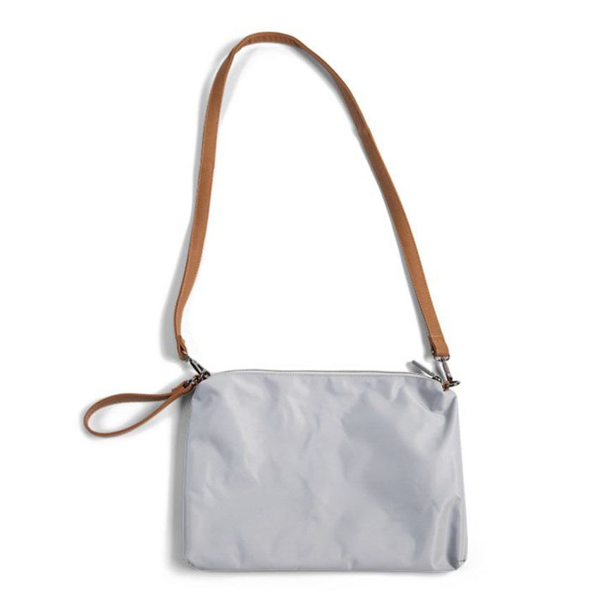 Pochette Mommy Clutch - Gris/Blanc 
