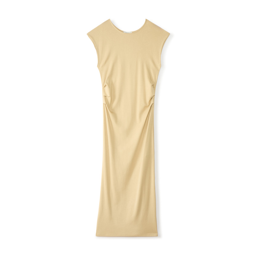 Robe longue à manches courtes pour femme enceinte