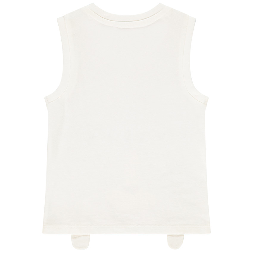 Débardeur en coton print animal pour bébé garçon 