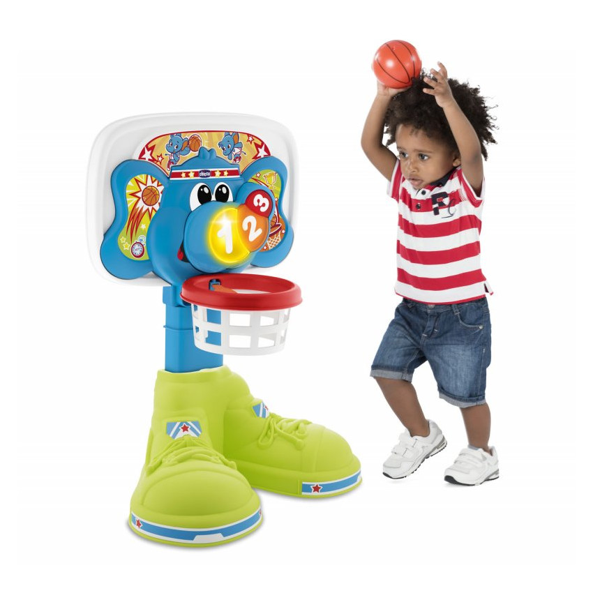 Panier de basket éléphant électronique 
