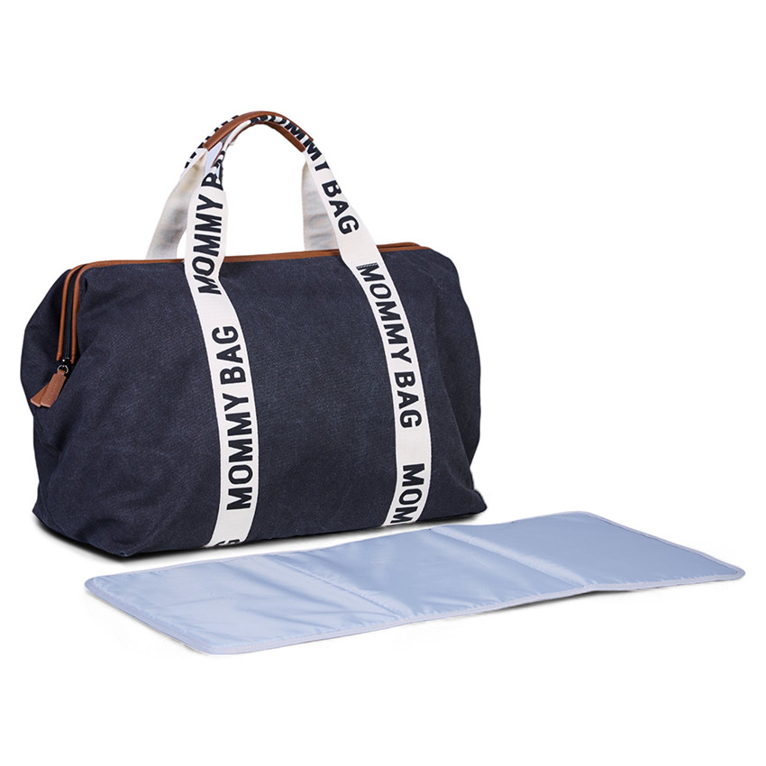 Sac à langer Mommy Bag Signature Canvas Noir 
