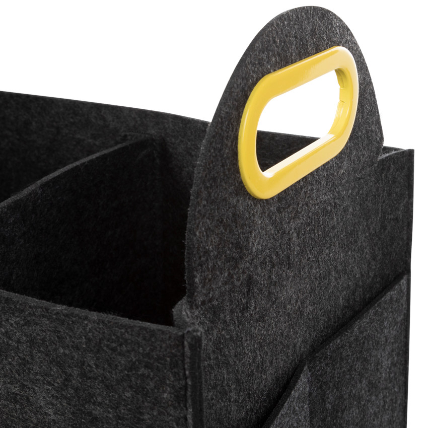 Panier de rangement en feutrine 