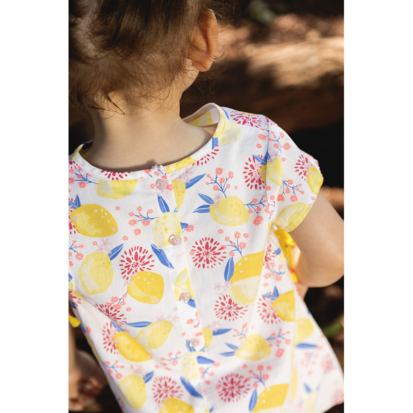 Ensemble tunique et legging imprimés pour bébé fille 