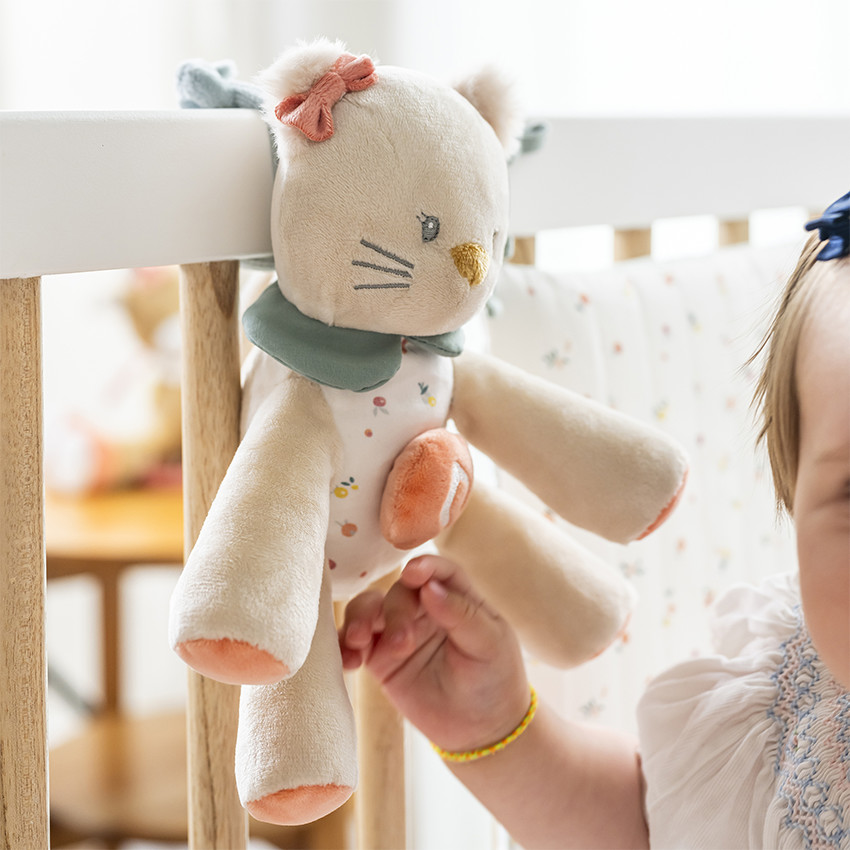 Mini peluche d'activité musicale chat Mila Lana et Zoé  