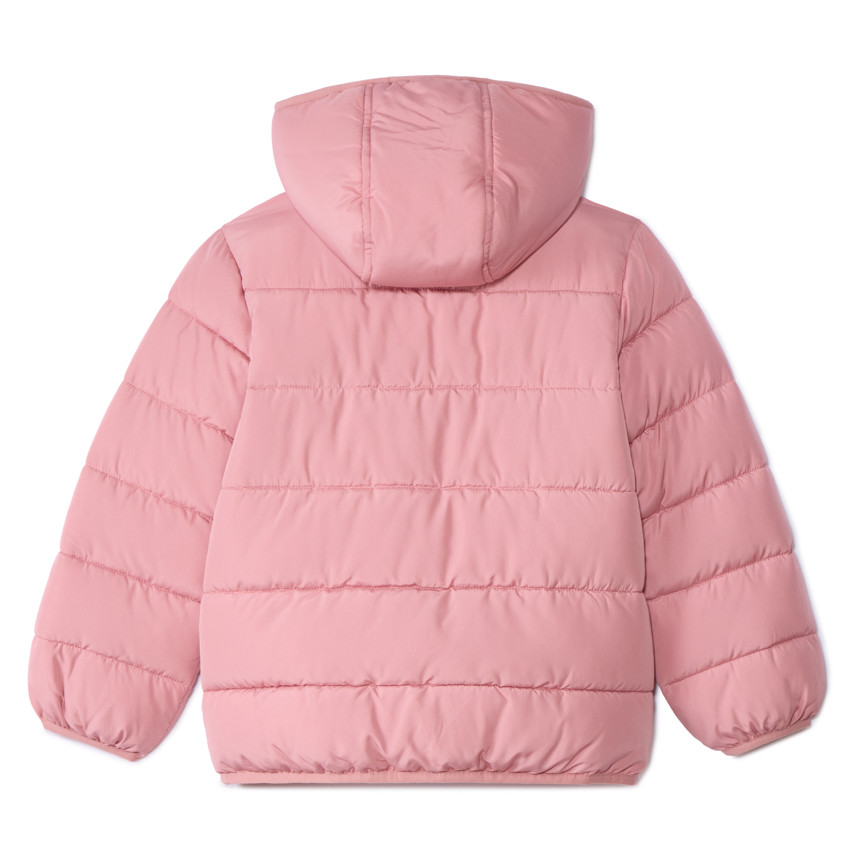 Doudoune rembourrée et doublée micropolaire pour fille 