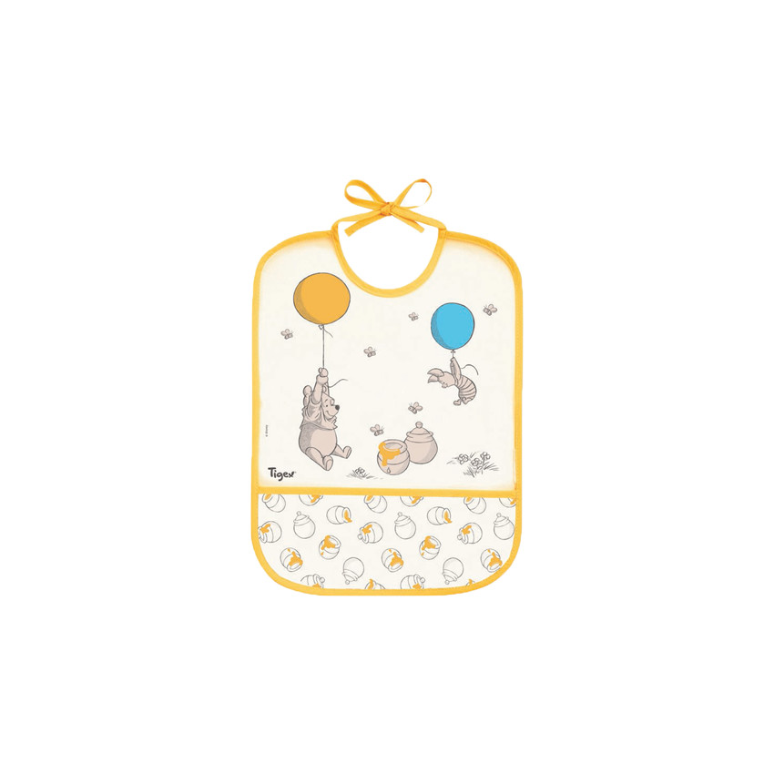 Bavoir imperméable à poche Winnie l'Ourson 