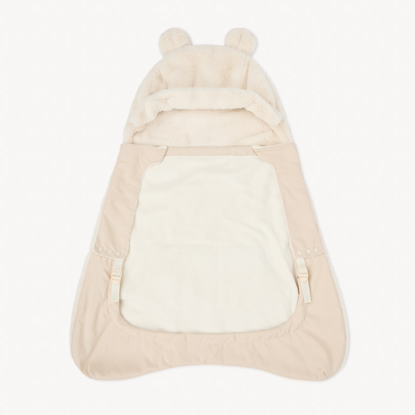 Protection froid Nours pour porte bébé 