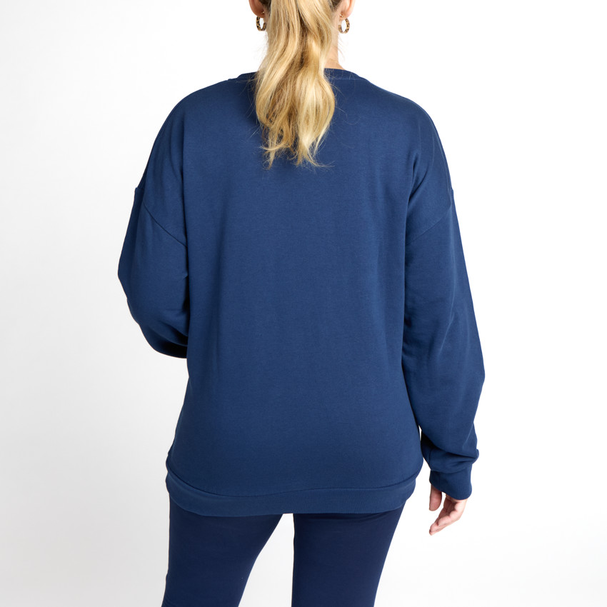 Sweat en molleton printé Amour pour femme  