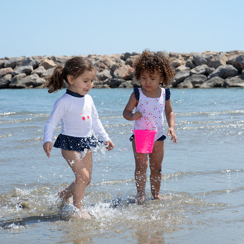 Maillot de bain 1 pi ce imprim cerises pour b b fille
