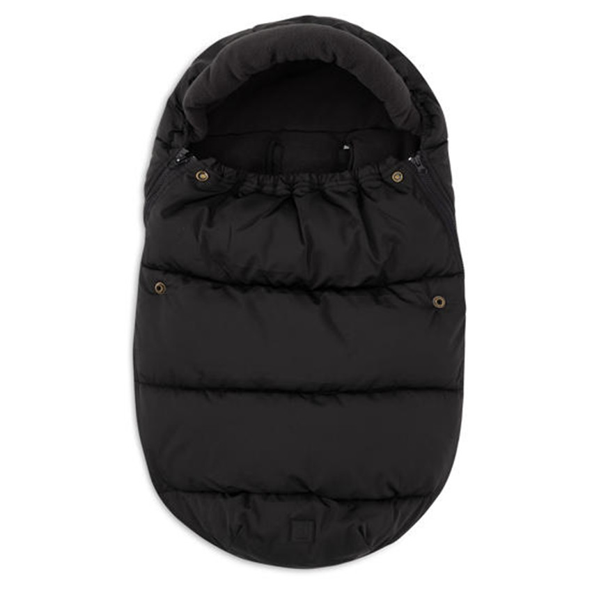 Nid d'ange pour siège auto bébé 3/5points Puffed Black - Noir (Jollein) - Image 2
