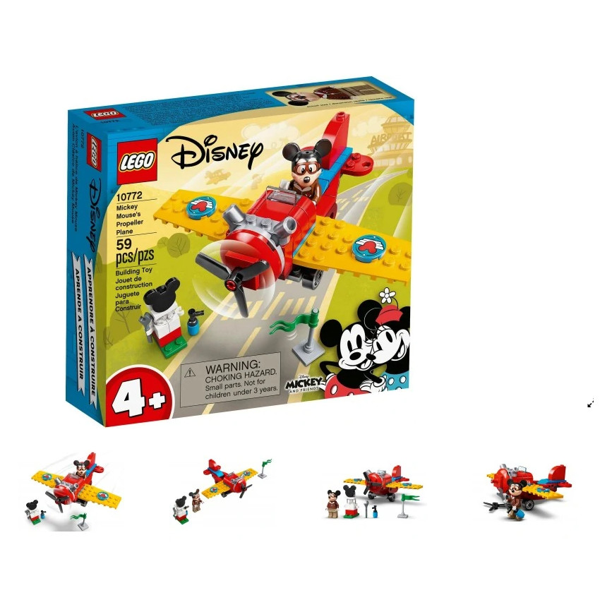 FIGURINE A THEME AVION A HELICES MICKEY 4+ 