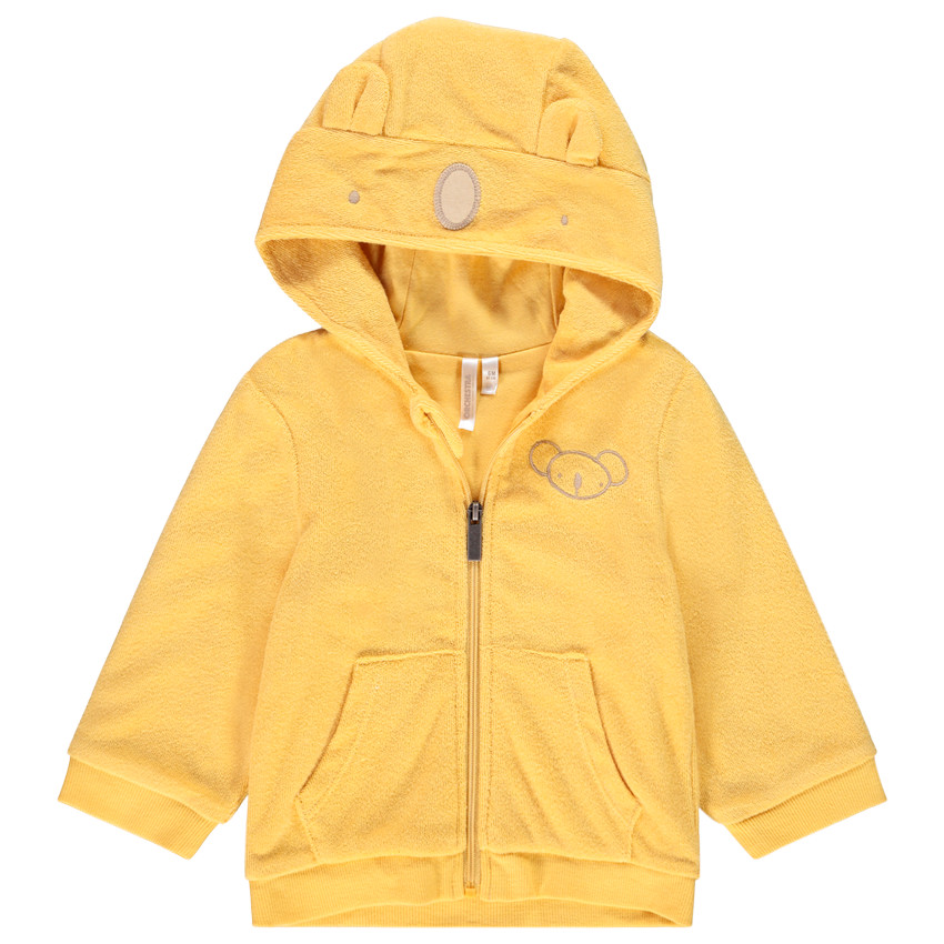 Gilet à capuche ludique pour bébé garçon 