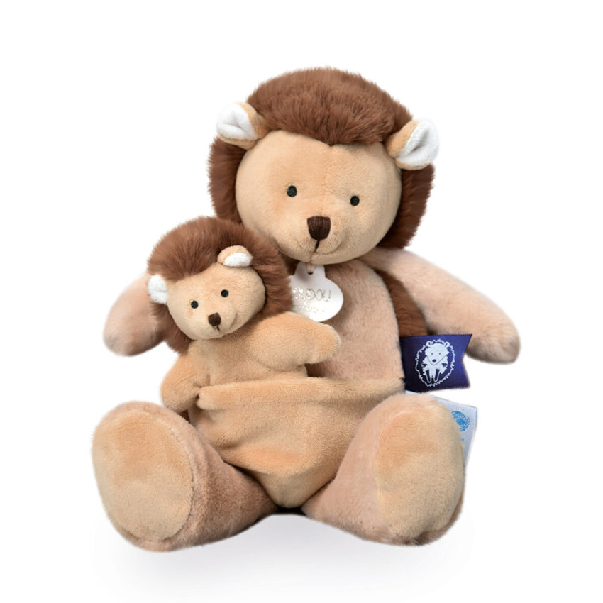 Peluche hérisson avec bébé Unicef 25 cm 
