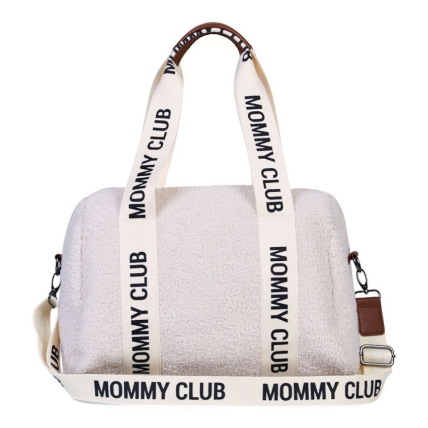 Sac à langer Mommy Club Signature Teddy Off-White 