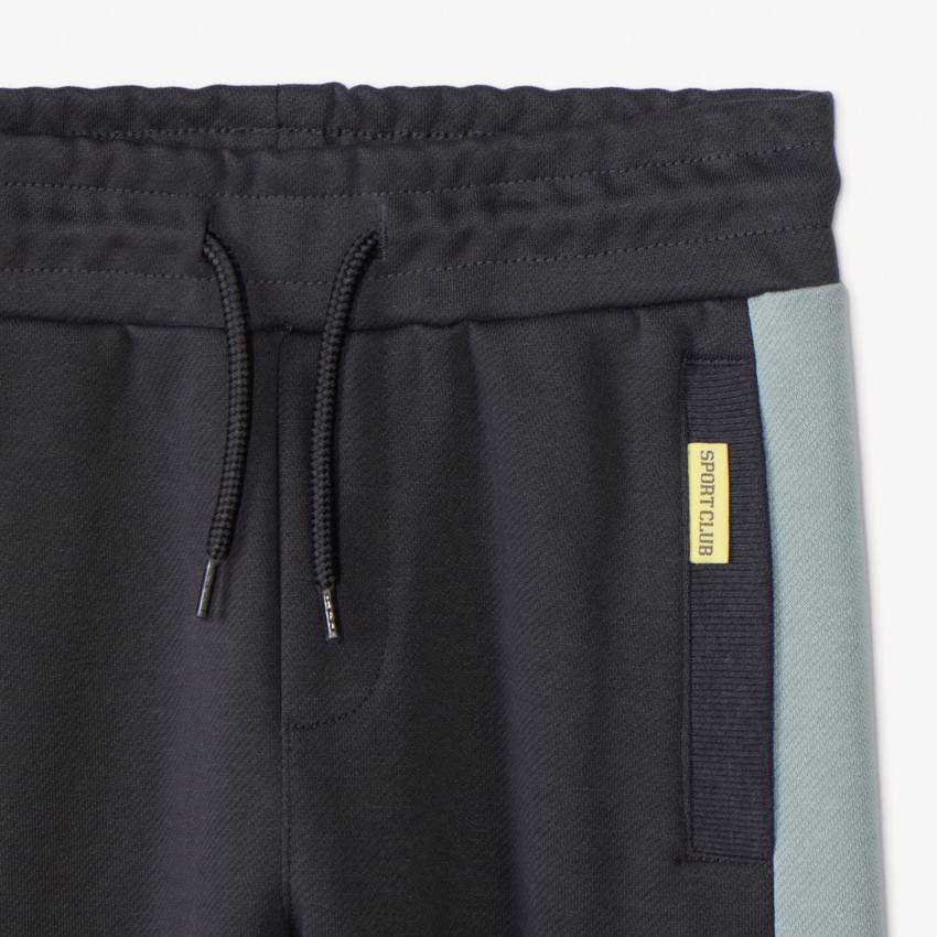 Ensemble jogging molleton effet color block pour garçon 