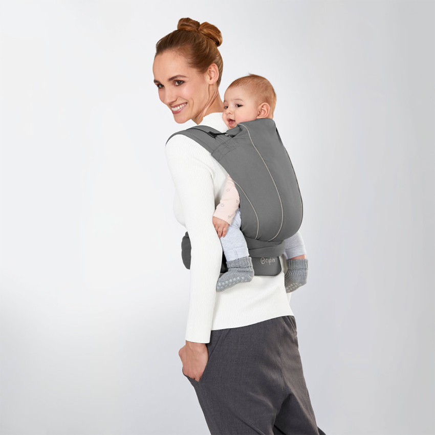 Porte-bébé écharpe Maira Tie - Lavastone Black 