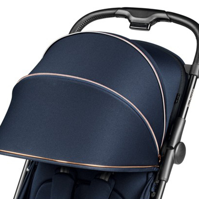 Poussette canne inclinable Volo Ultra Compacte Blue Shine 