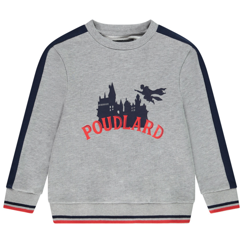 Sweat en molleton print Harry Potter Warner pour garçon 
