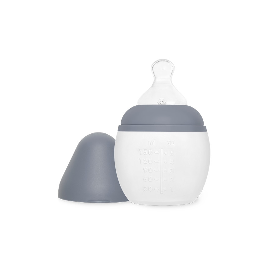 Biberon silicone Blue Grey 150 ml 
